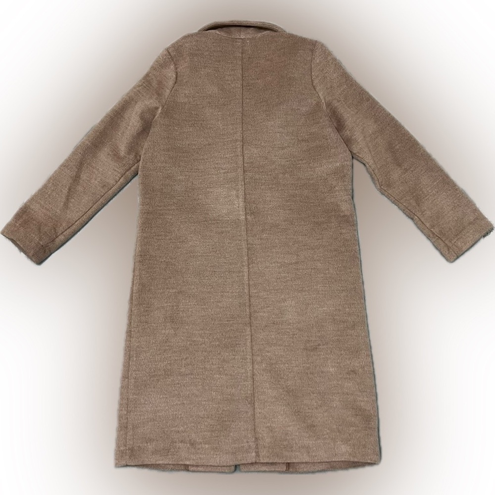 H&M coat, size 4, Tan, lightly worn